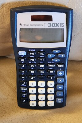 Texas Instruments Ti 30x Iis 2 Line Scientific Calculator Ebay 
