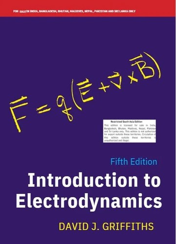 Introduction to Electrodynamics by David J. Griffiths, 5th Edition (Softcover) - Zdjęcie 2 z 3