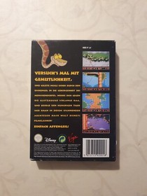 Disney Das Dschungelbuch NINTENDO NES Spiel PAL - Komplett