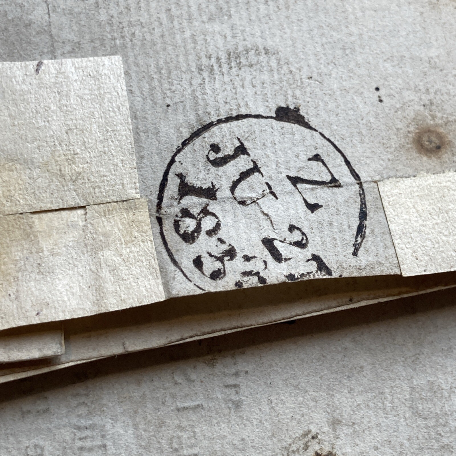 1833 PreStamp Letter Entire re Debtor’s Prison eBay