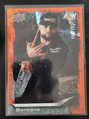 2022 AEW Santana DYNAMITE /299 Trading Card Upper Deck #90056