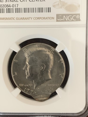 Rare Double Struck 1776-1976 D Kennedy Half Dollar NGC MS64 - Picture 3 of 6