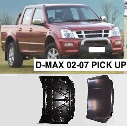 Isuzu P/U D-MAX Model 2002 07 Hood Bonnet New Aftermarket 8