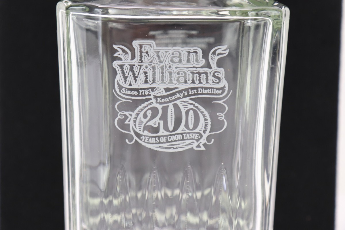 Vintage Evan Williams Decanter 200th Anniversary Limited Edition W