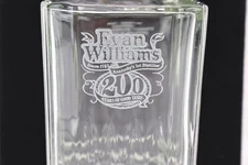 Vintage Evan Williams Decanter 200th Anniversary Limited Edition W/Stopper