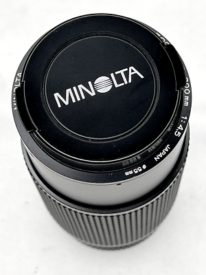MINT] Minolta MD Zoom 75-200mm f/4.5 Telephoto MF Lens From JAPAN