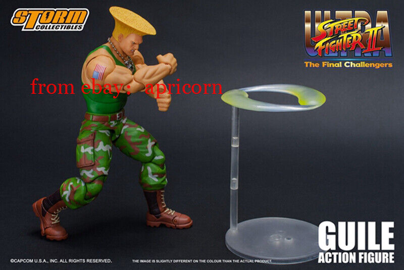 Storm Toys 1/12 Street Fighter 2 Guile The Final Challengers Action Figure  NEW 