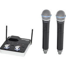 Samson Concert 288m Dual Handheld Wireless System With Tabletop Receiver - (2) Q