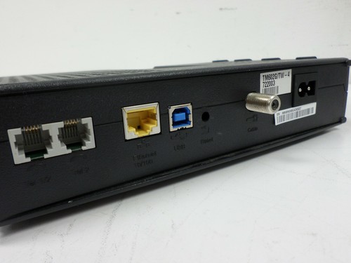 ARRIS Telephony Modem Model TM602G/TW-4 PN TM02AH1G6 w/Power Cable - TESTED - 第 5/7 張圖片
