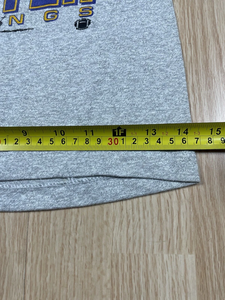 CAMISETA INFANTIL VINTAGE MINNESOTA VIKINGS ANTHONY CARTER SALEM SPORTSWEAR NFL NOVA - Imagem 3 de 4