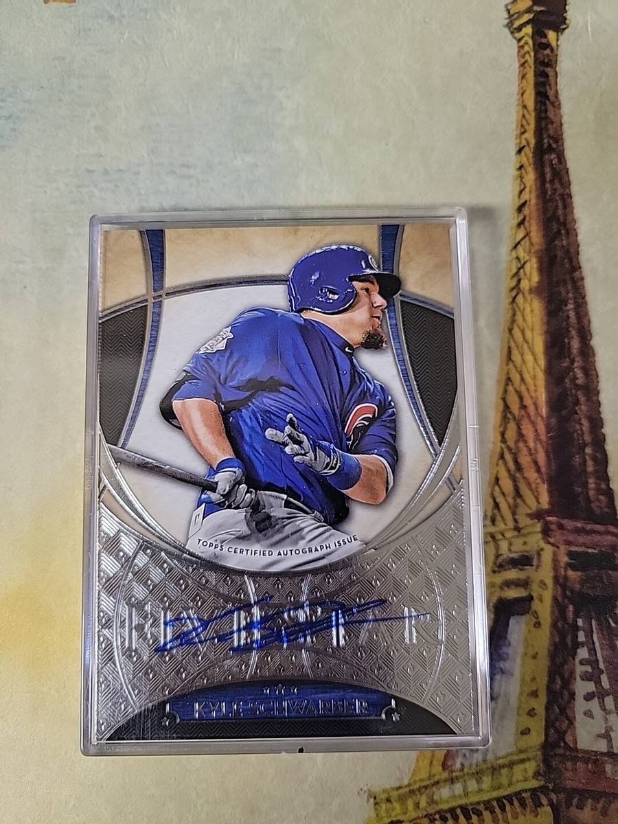 Schwarber TOPPS シュワーバー 直筆 サイン カード auto Kyle Schwarber カイル シュワーバー WBC auto 直筆サイン