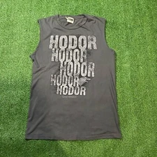 Retro 2015 Hodor HBO Game of Thrones Cut Sleeves Tank