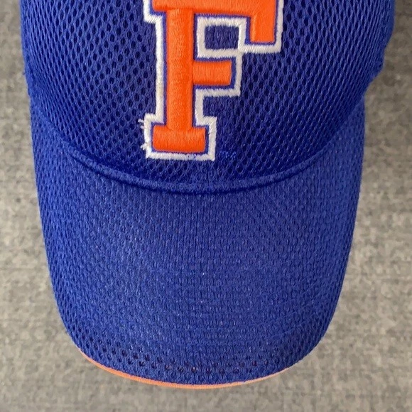 Gorra ajustada Florida Gators para hombre talla única azul naranja jersey malla gorra con licencia TOW Foto 3 de 4