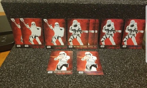 **RIESIG**2015 TOPPS STARWARS THE FORCE AWAKENS gemischtes Kartenpaket. 511 Karten - Bild 8 von 10