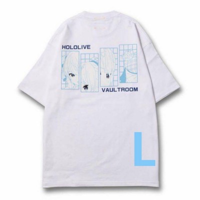 Hololive Hoshimachi Suisei Vaultroom T-Shirt L White Japan | eBay
