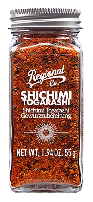 Regional Co. Shichimi Togarashi - Japanische Gewürzmischung mit Chili 55g