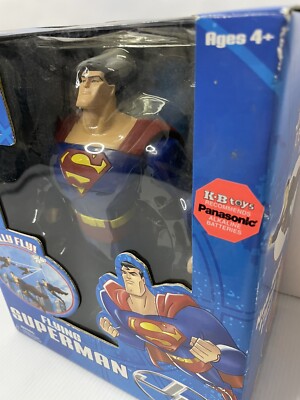 フライングスーパーマン FLYING SUPERMAN Superman Action Figure Flying DC Justice League Man of Steel 2003