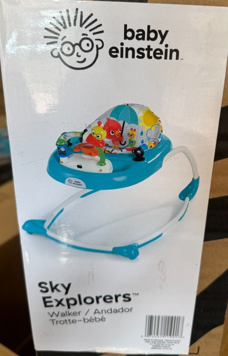 Baby Einstein Sky Explorers BABY WALKER w/ Wheels & Activity Center - Brand NEW!