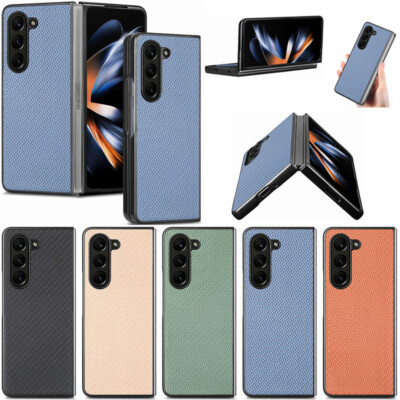 For Samsung Galaxy Z Fold 7 6 5 4 3 Hybrid Case Shockproof Leather Slim Cover