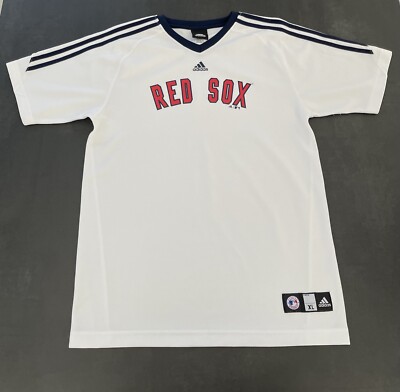 Adidas Boston Red Sox -  MLB Baseball Shirt Trikot Jersey Genuine Merchandise XL