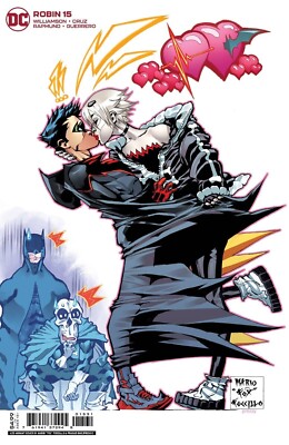 ROBIN #15 1:25 MARIO FOCCILLO CARD STOCK VARIANT NM- (PRIORITY & FREE INS)