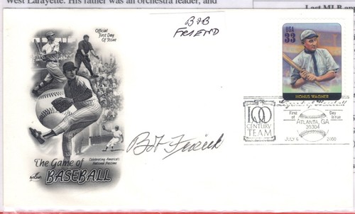 Bob Friend, Pitcher, meist Piraten, 16 Jahre, 4x All Star, World Series Ch(3781