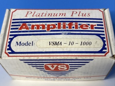 NEW ViewSonic VSMA-10-1000 TV Signal Amplifier 10dB Gain 45 1000 MHz Coax RF