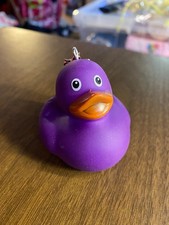 Purple Rubber Duck Ducky 2025 Christmas Ornament 2"