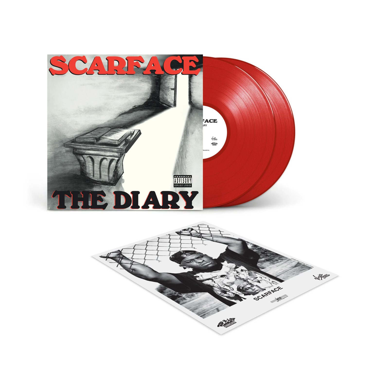Scarface | The Diary (2026 Reissue) | 2Vinyl LP - Opaque Red