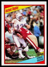 Fred Dean, 1984 Topps, #355, San Francisco 49ers,