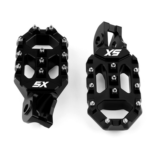 Dirt Bike Footrest Footpegs Pedals Foot Pegs For 85SX 125SX 250 300 450 SX-F/XCF - Picture 9 of 36