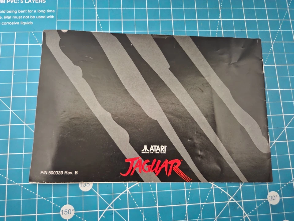 Atari Jaguar Video Game Console OEM User's Guide Owner's Manual - Image 4 of 4