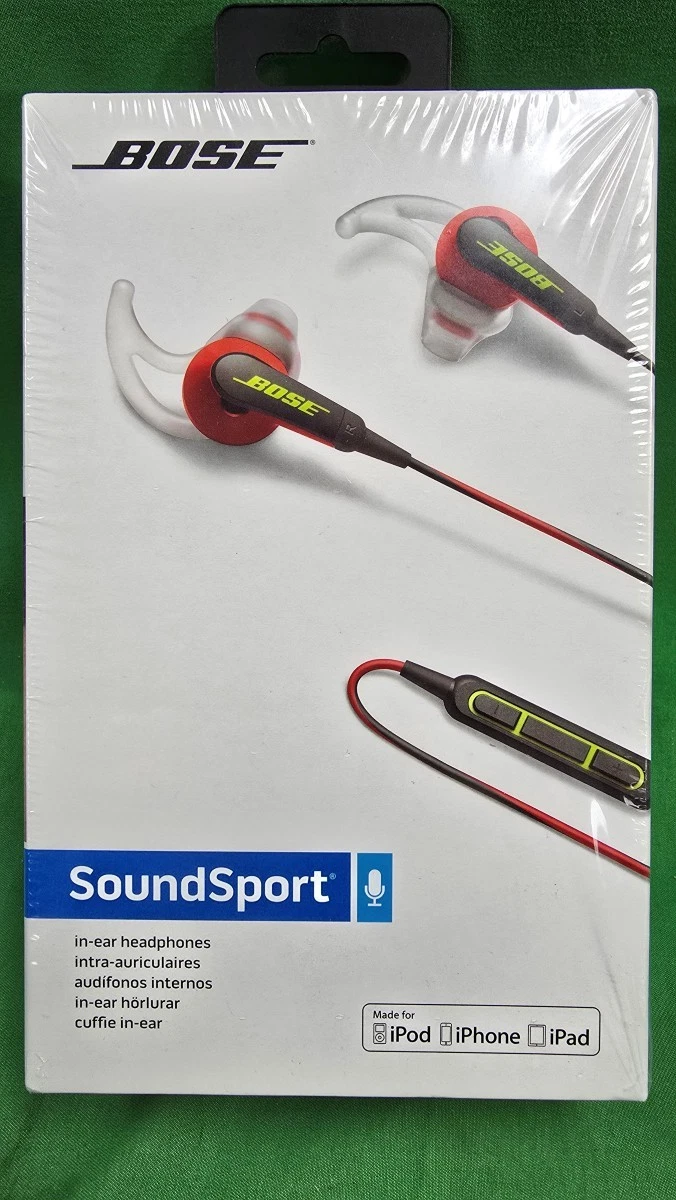 Preços baixos em Fones de Ouvido Bose Soundsport Vermelho | eBay
