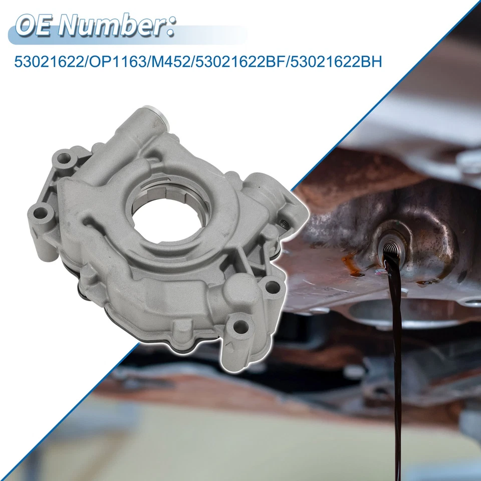 No.53021622/OP1163/M452/53021622BF Engine Oil Pump for CHRYSLER 300 2009-2023 - Imagem 4 de 4