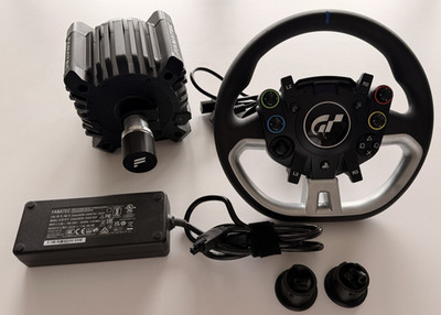 Fanatec GT DD Pro Bundle mit 8 Nm BoostKit, QR1 Base, GT Lenkrad