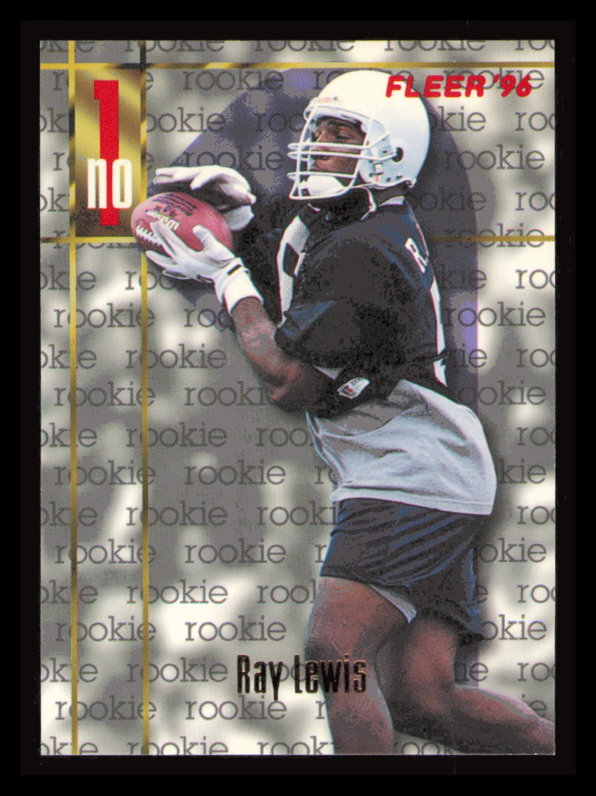 1996 Fleer - Rookie Ray Lewis #165 (RC)