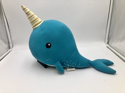 Pre-loved Norman the Narwhal from Elly Lu ORGANIC COTTON Sold out everywhere!