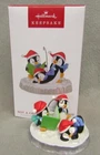 2022 Hallmark Keepsake Ornament NOT A CREATURE WAS STIRRING Penguins NIB