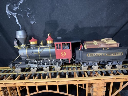 LGB 23182 2-6-0 Durango & Silverton #9 sonido Mogul, humo, luces * escala G | Zustand: Used