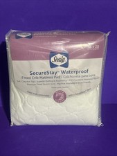Sealy ED007-QWX Crib Mattress Pad 52"x28" White