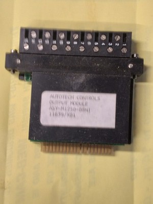 AUTOTECH CONTROLS ASY-M1250-08NI OUTPUT MODULE W/TERMINAL WIRING BLOCK