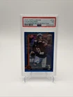2025 Topps Chrome Football Caleb Williams Blue Refractor Auto /150 PSA 7