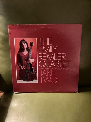 EMILY REMLER Quartet - Take Two ~ LP Vinyl Concord Jazz VG+ Jazz Guitar Nice!