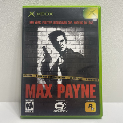 Max Payne Xbox (Microsoft) CIB Complete w/Manual TESTED
