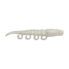 Berkley Gulp!® Saltwater Turbo Shrimp - 4" - Pearl White 1573927 UPC 02863231...
