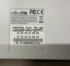 Mikrotik CSS326-24G-2S+RM