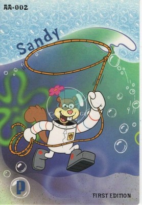 Sandy - 002 - Aquatic Amigos - Spongebob TCG