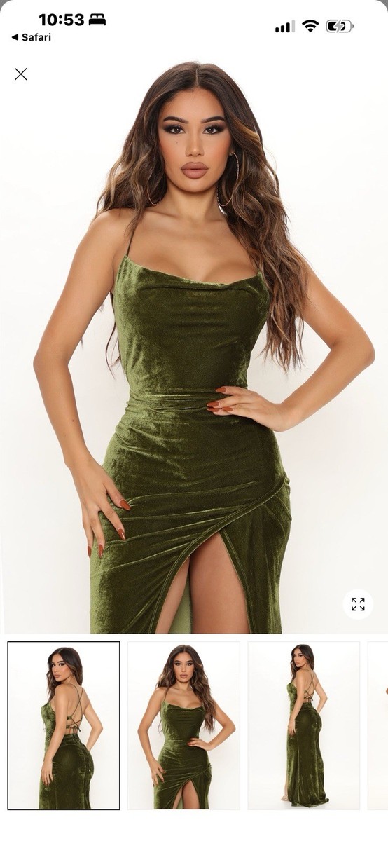 love you mean it velvet maxi dress Love You Mean It Velvet Maxi Dress-Red Medium