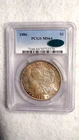 1886 P Morgan Dollar PCGS MS64 NEAR GEM CAC CERTIFIED $1 Coin BUY IT NOW!