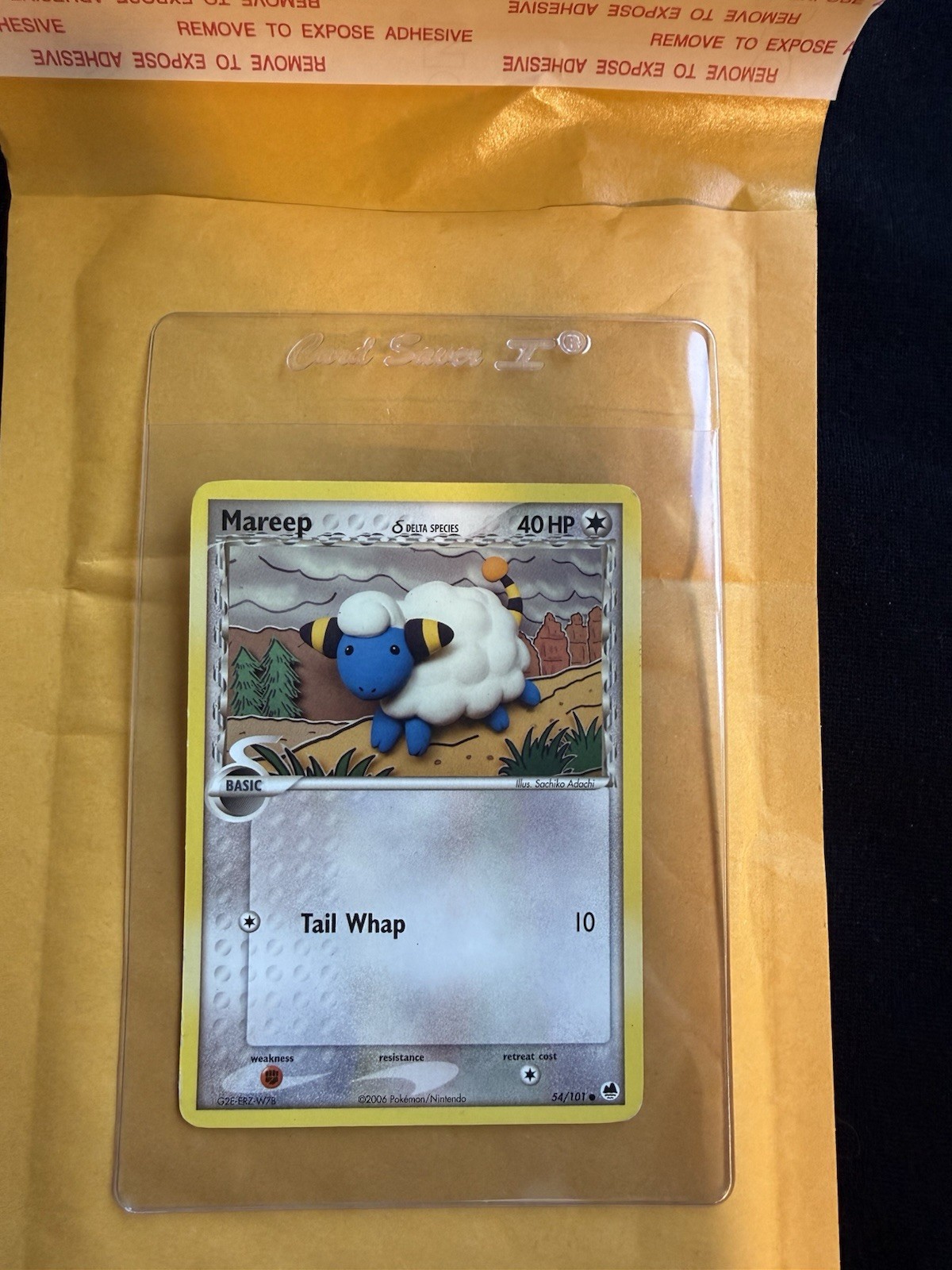 Mareep 54/101 Dragon Frontiers Pokemon LP